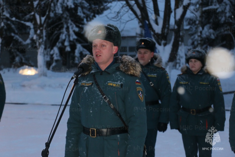 12 января в Ногинском ордена Жукова спасательном центре МЧС России прошли мероприятия по случаю начала нового учебного периода 2026