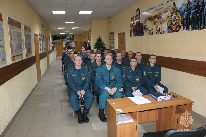 12 января в Ногинском ордена Жукова спасательном центре МЧС России прошли мероприятия по случаю начала нового учебного периода 2026