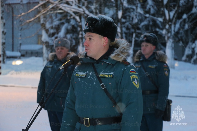 12 января в Ногинском ордена Жукова спасательном центре МЧС России прошли мероприятия по случаю начала нового учебного периода 2026