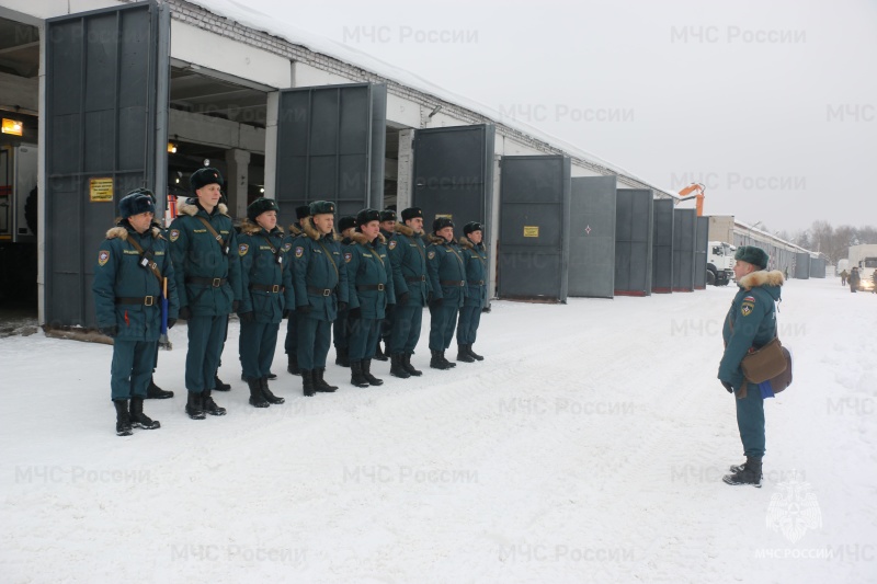 16 января в Ногинском ордена Жукова спасательном центре закончилась первая неделя нового учебного периода