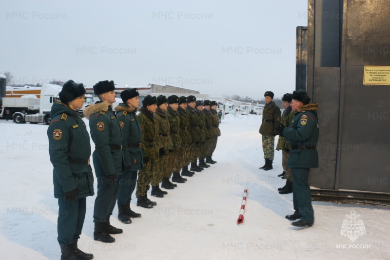 16 января в Ногинском ордена Жукова спасательном центре закончилась первая неделя нового учебного периода