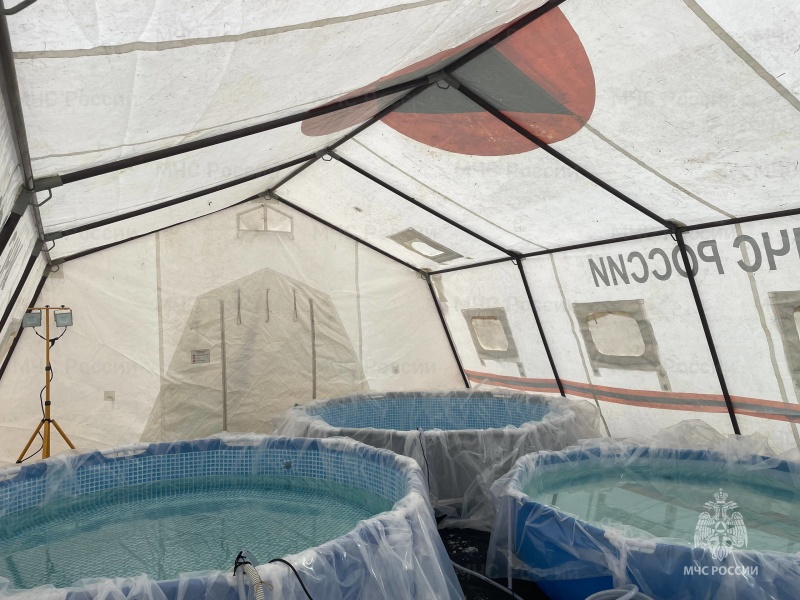 18 и 19 января в Ногинском ордена Жукова спасательном центре прошли крещенские купания, а также их обеспечение на территории Богоявленского собора в городе Ногинск, Пантелимоновского храма в городе Электросталь, деревни Скобельцино.