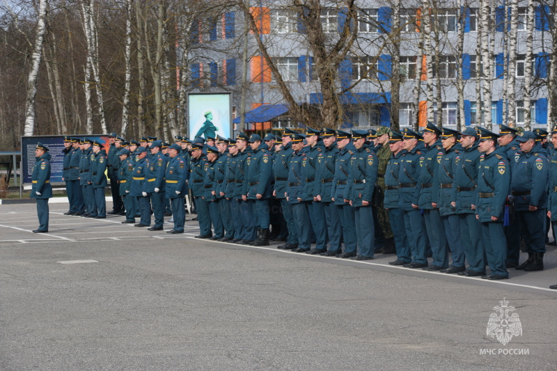 13 апреля в Ногинском ордена Жукова спасательном центре чествовали военнослужащих, выслуживших установленный срок военной службы