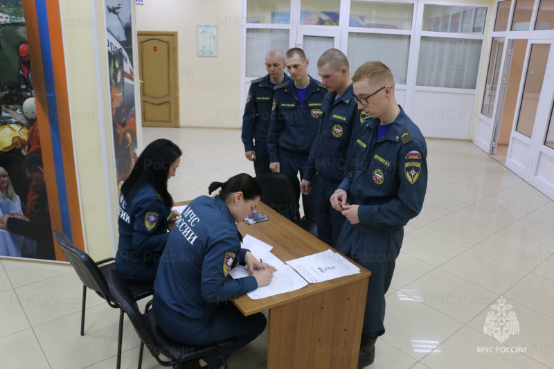 Личный состав Ногинского ордена Жукова спасательного центра принял участие в ежегодном "Диктанте Победы"