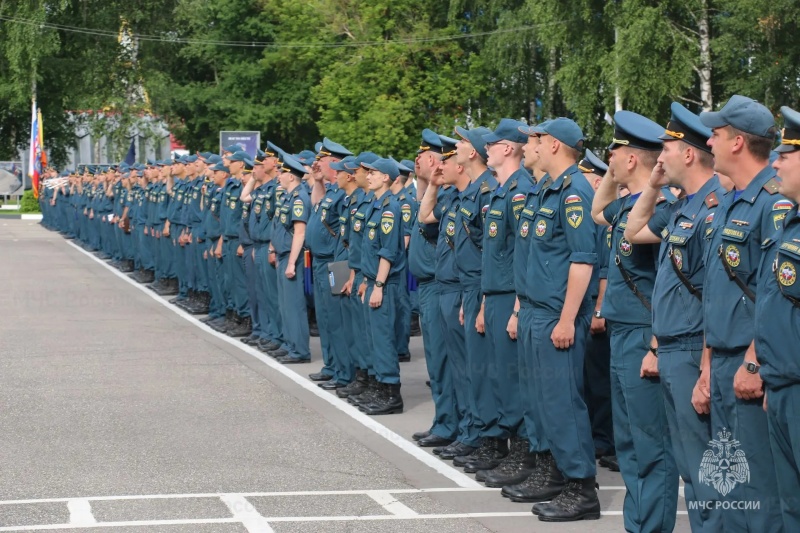 В Ногинском ордена Жукова спасательном центре МЧС России прошли торжественные мероприятия по случаю начала нового периода обучения