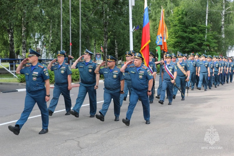 В Ногинском ордена Жукова спасательном центре МЧС России прошли торжественные мероприятия по случаю начала нового периода обучения
