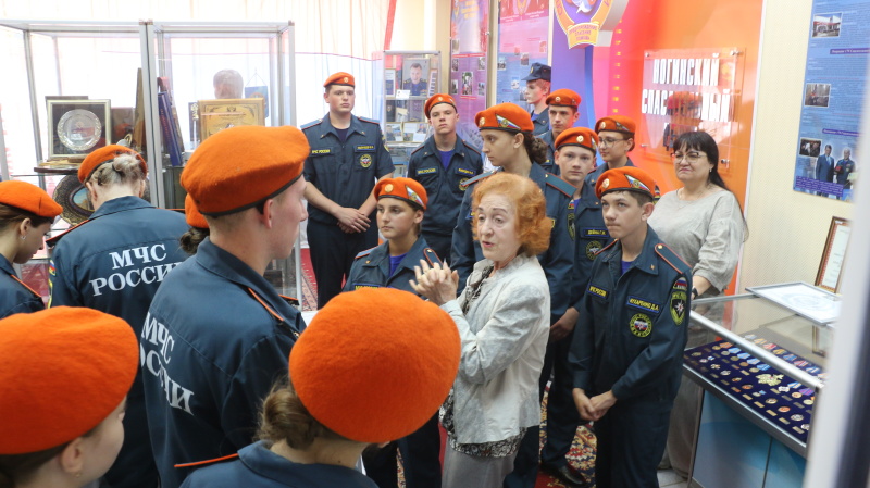 Сборы с учениками кадетского класса «Спасатель» из с. Хороль Приморского края