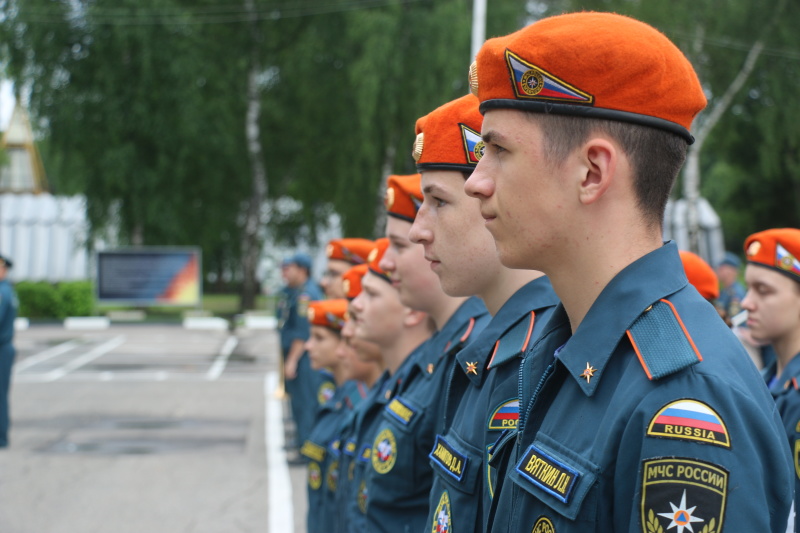 Сборы с учениками кадетского класса «Спасатель» из с. Хороль Приморского края