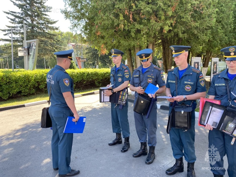 В Ногинском ордена Жукова спасательном центре провели учебно-методические сборы с молодыми офицерами — выпускниками Академии гражданской защиты МЧС России