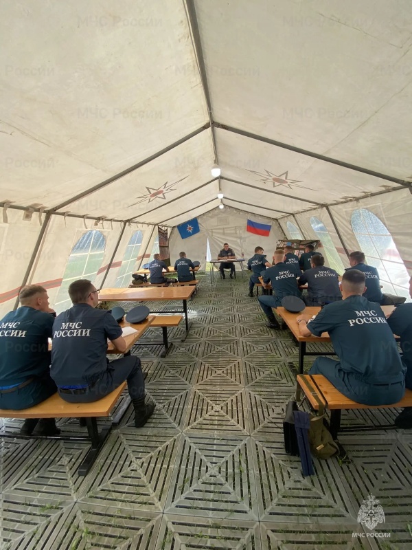 В Ногинском ордена Жукова спасательном центре провели учебно-методические сборы с молодыми офицерами — выпускниками Академии гражданской защиты МЧС России