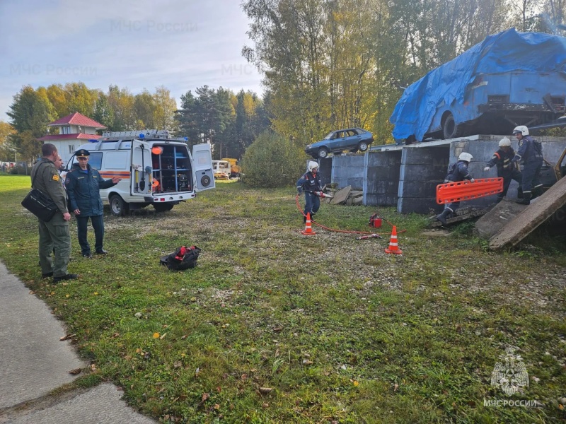 В Ногинском ордена Жукова спасательном центре МЧС России прошла штабная тренировка по гражданской обороне