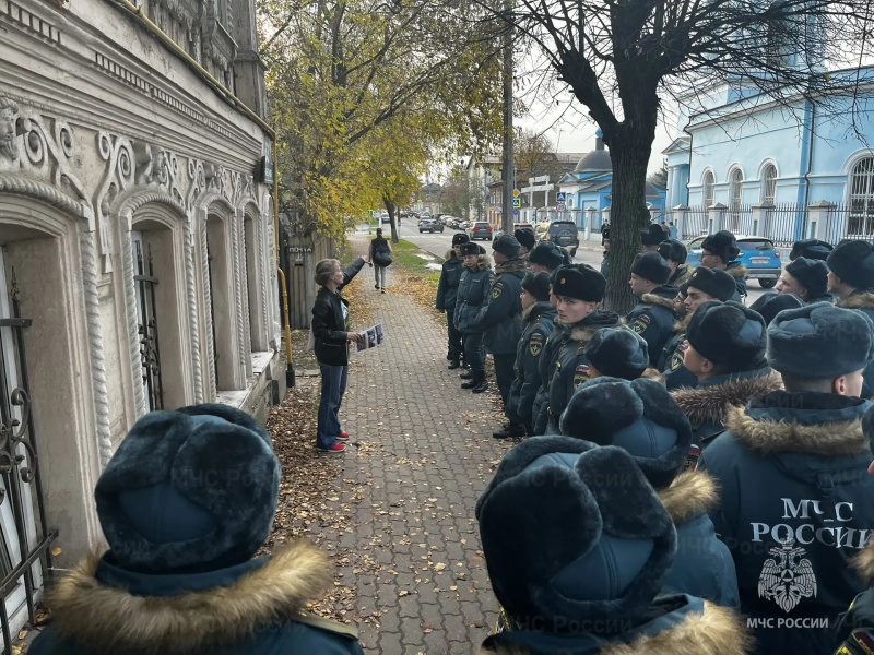 Экскурсия для военнослужащих, проходящих военную службу по призыву, Ногинского ордена Жукова спасательного центра МЧС России по Богородскому краю