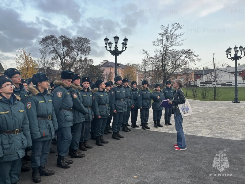 Экскурсия для военнослужащих, проходящих военную службу по призыву, Ногинского ордена Жукова спасательного центра МЧС России по Богородскому краю
